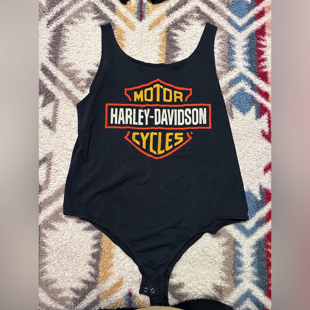 Harley Davidson body Suit - NWOT (washed but never worn, only tried on)